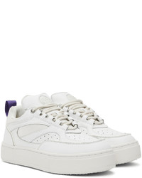 Baskets basses en cuir blanches Eytys