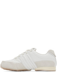 Baskets basses en cuir blanches Y-3