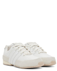 Baskets basses en cuir blanches Y-3