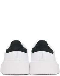 Baskets basses en cuir blanches adidas Originals