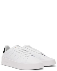 Baskets basses en cuir blanches adidas Originals