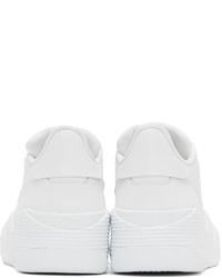 Baskets basses en cuir blanches Giuseppe Zanotti