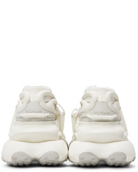 Baskets basses en cuir blanches Balmain