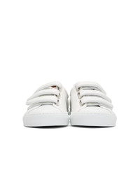 Baskets basses en cuir blanches Givenchy