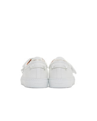 Baskets basses en cuir blanches Givenchy