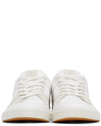 Baskets basses en cuir blanches On