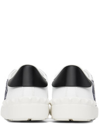 Baskets basses en cuir blanches Valentino Garavani