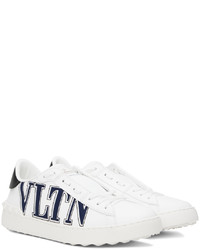 Baskets basses en cuir blanches Valentino Garavani