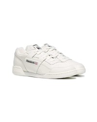 Baskets basses en cuir blanches Reebok