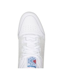 Baskets basses en cuir blanches Reebok