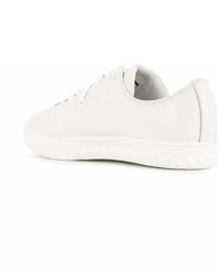 Baskets basses en cuir blanches White Flags