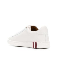 Baskets basses en cuir blanches Bally