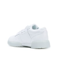 Baskets basses en cuir blanches Reebok