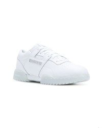 Baskets basses en cuir blanches Reebok