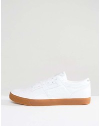 Baskets basses en cuir blanches Reebok