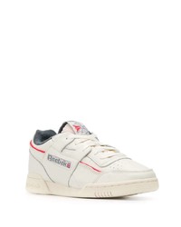 Baskets basses en cuir blanches Reebok