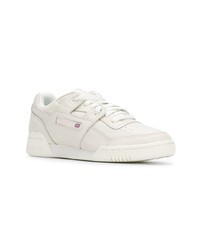 Baskets basses en cuir blanches Reebok