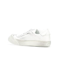 Baskets basses en cuir blanches Cinzia Araia