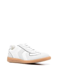 Baskets basses en cuir blanches Karl Lagerfeld