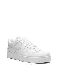 Baskets basses en cuir blanches Nike