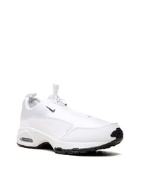 Baskets basses en cuir blanches Nike