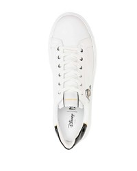 Baskets basses en cuir blanches Karl Lagerfeld