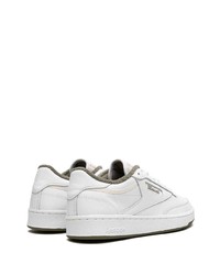 Baskets basses en cuir blanches Reebok