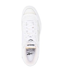 Baskets basses en cuir blanches Reebok