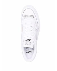 Baskets basses en cuir blanches Maison Margiela x Reebok