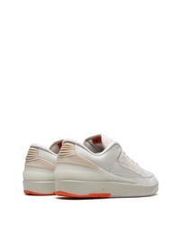 Baskets basses en cuir blanches Jordan