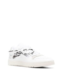 Baskets basses en cuir blanches Off-White