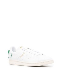 Baskets basses en cuir blanches adidas