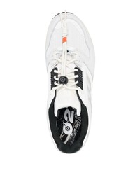 Baskets basses en cuir blanches adidas