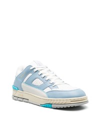 Baskets basses en cuir bleu clair Axel Arigato