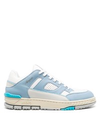 Baskets basses en cuir bleu clair Axel Arigato