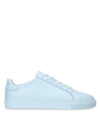 Baskets basses en cuir bleu clair Kurt Geiger London