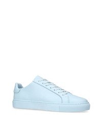 Baskets basses en cuir bleu clair Kurt Geiger London