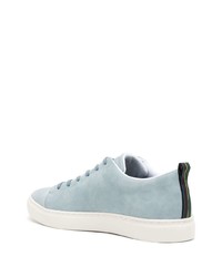 Baskets basses en cuir bleu clair PS Paul Smith