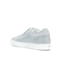 Baskets basses en cuir bleu clair Paul Smith