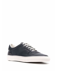 Baskets basses en cuir bleu marine Common Projects