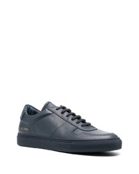 Baskets basses en cuir bleu marine Common Projects