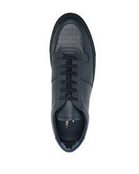 Baskets basses en cuir bleu marine Common Projects