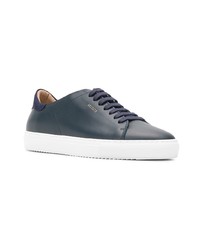 Baskets basses en cuir bleu marine Axel Arigato