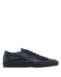 Baskets basses en cuir bleu marine Common Projects