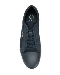 Baskets basses en cuir bleu marine Calvin Klein 205W39nyc