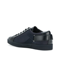 Baskets basses en cuir bleu marine Calvin Klein 205W39nyc