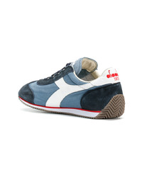 Baskets basses en cuir bleu marine Diadora