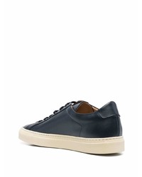 Baskets basses en cuir bleu marine Common Projects