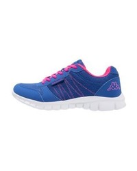 Baskets basses en cuir bleues Kappa