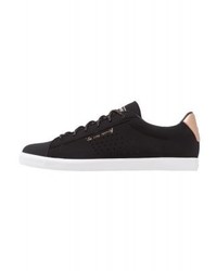 Baskets basses en cuir dorées Le Coq Sportif
